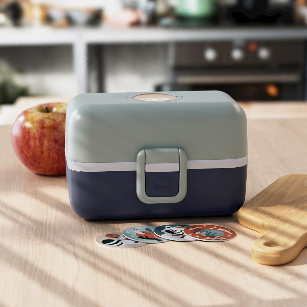 Lunchbox mit Fächern 800ml |Kinder |Schule, Picknick |Tresor 5/5
