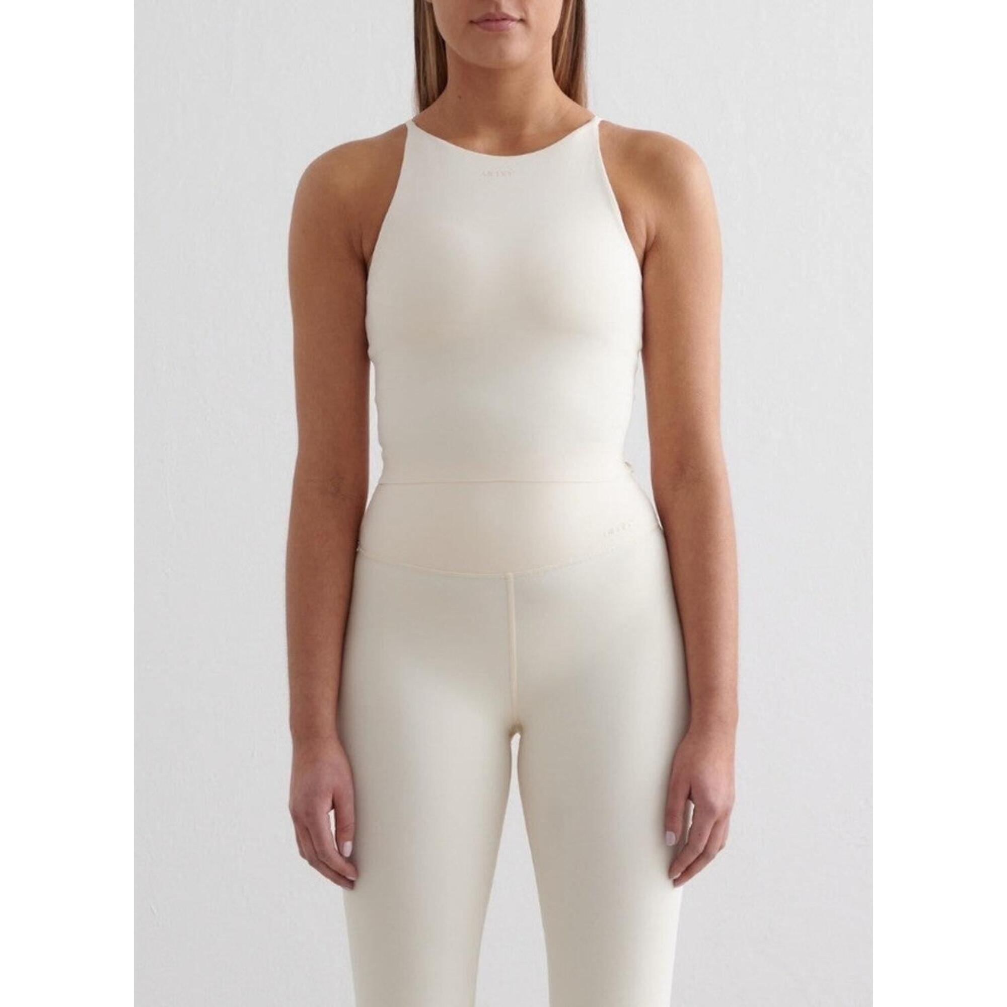 Aim'n - Femme Soutien-gorge De Sport Dos Nu Bralette Amande Blanc - Brassière - Blanc - 48 Xl - Decathlon