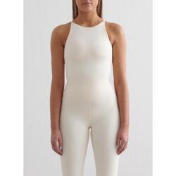 Femme Yoga Soutien-gorge de sport Dos Nu Bralette Amande Blanc