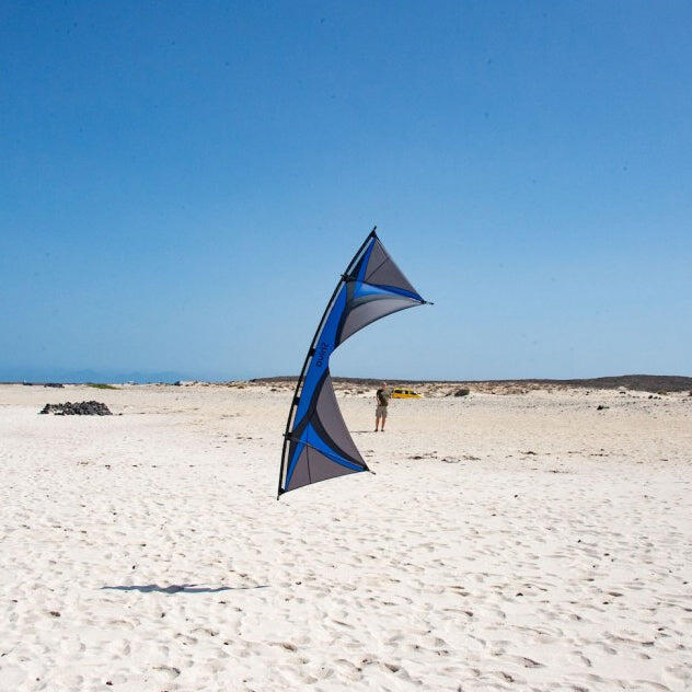 Pipa acrobática Spiderkites Shiva 2024 Carvão 20073 Preto 248 x 82 cm 4/5