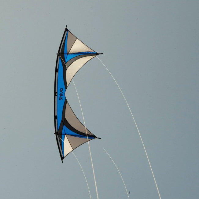Pipa acrobática Spiderkites Shiva 2024 Carvão 20073 Preto 248 x 82 cm 5/5