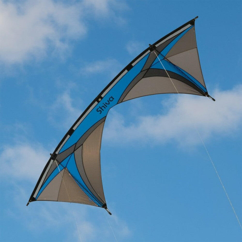 Pipa acrobática Spiderkites Shiva 2024 Carvão 20073 Preto 248 x 82 cm 3/5