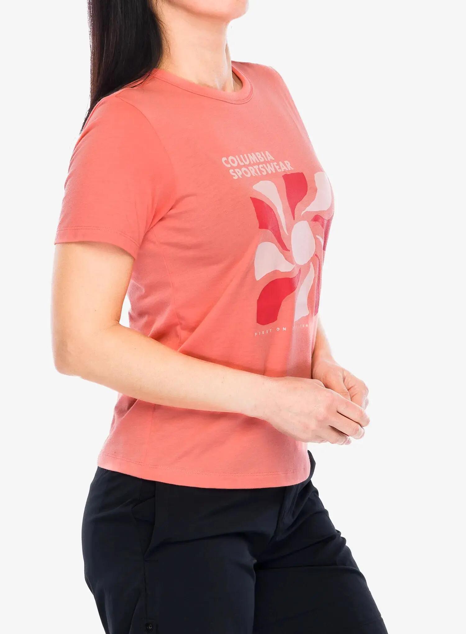 Koszulka damska Columbia Sun Trek Graphic S/S III 3/5
