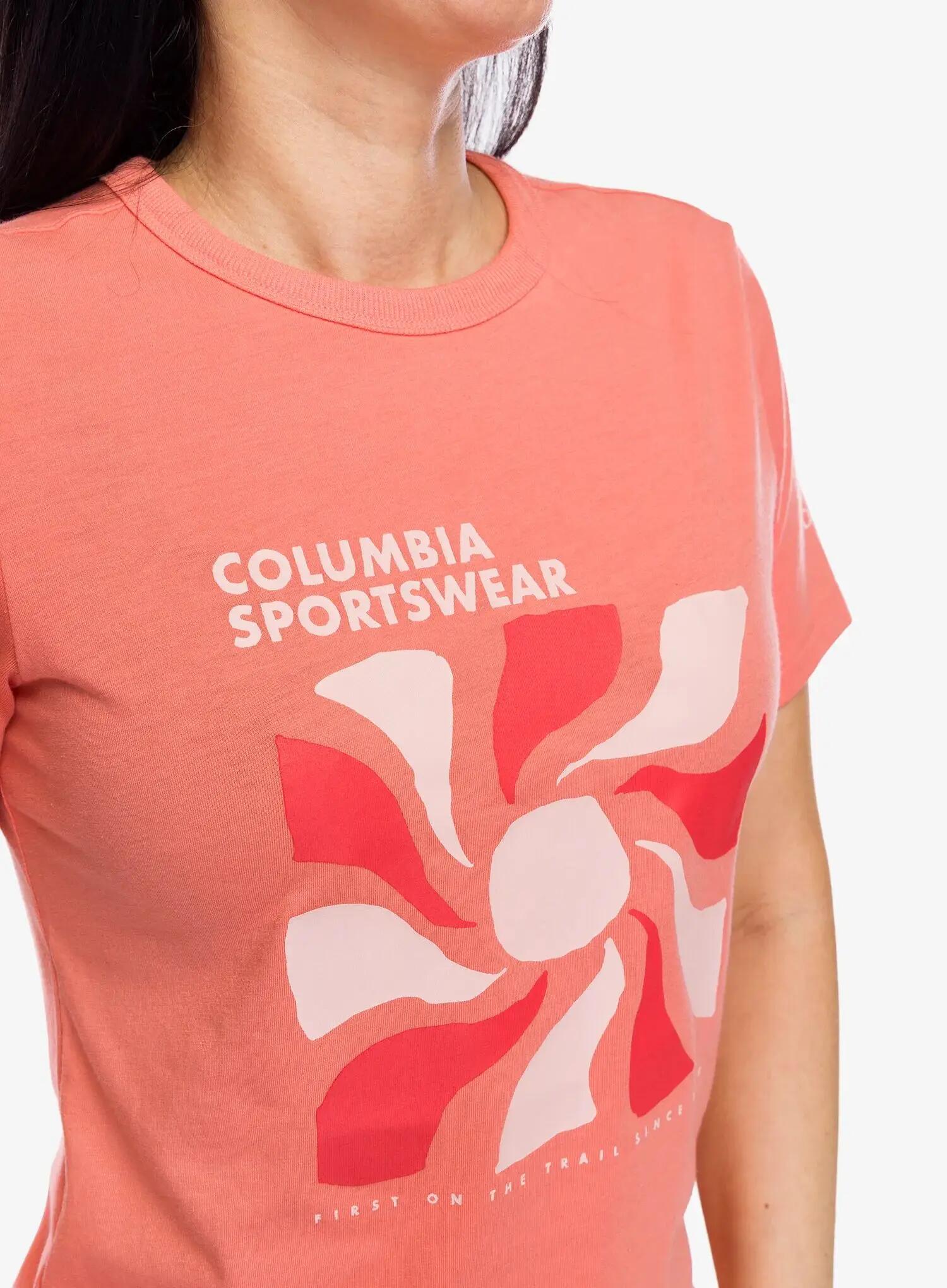 Koszulka damska Columbia Sun Trek Graphic S/S III 5/5
