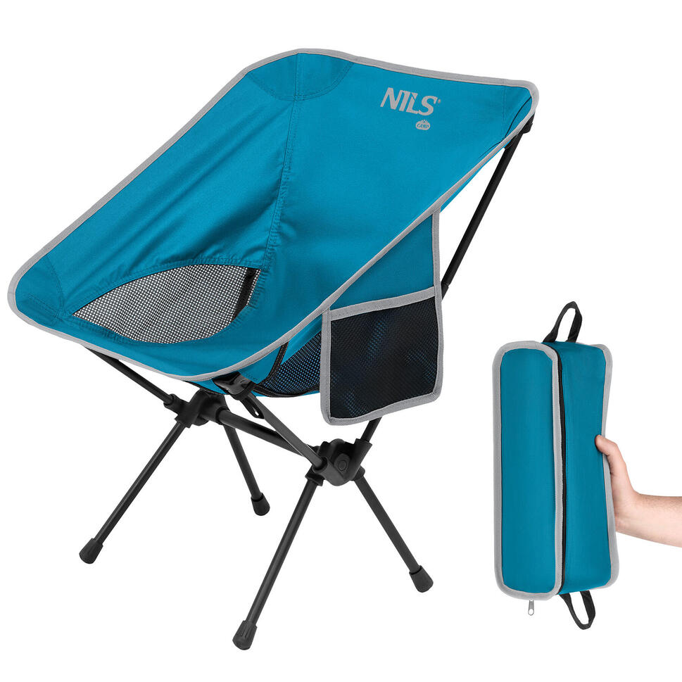 Krzesło turystyczne składane Ultralight NC3320 Nils Camp