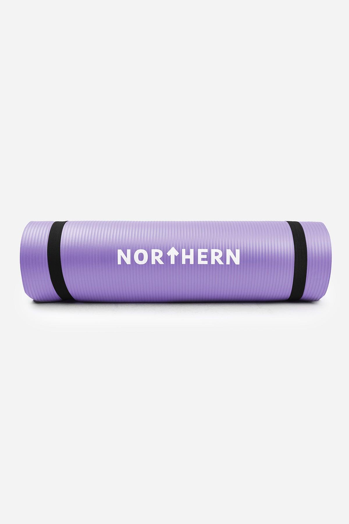 Yoga Mat Soft Foam Fitness Pilates Workout Mat Non Slip - Lilac 1/6