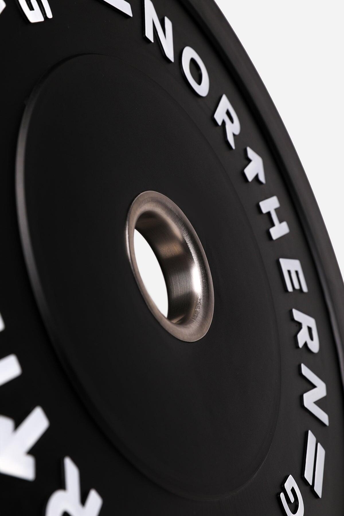 150KG Olympic Bumper Plates Set 3/5
