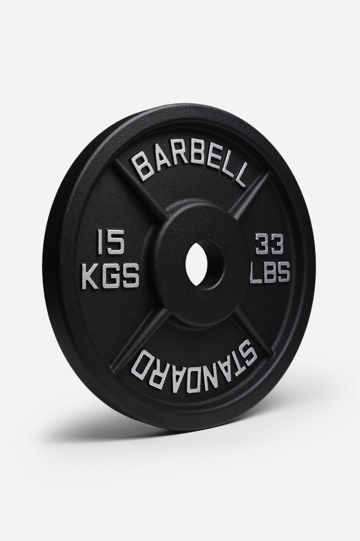 60KG Olympic Cast Iron Plates Set 5/5