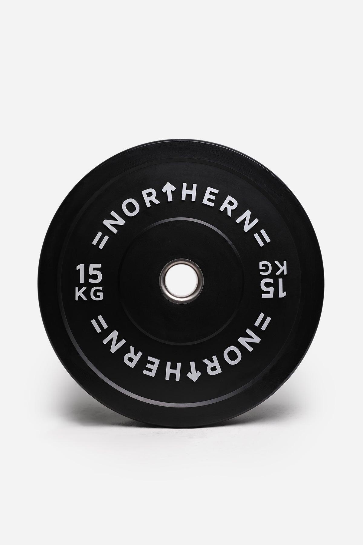 150KG Olympic Bumper Plates Set 5/5