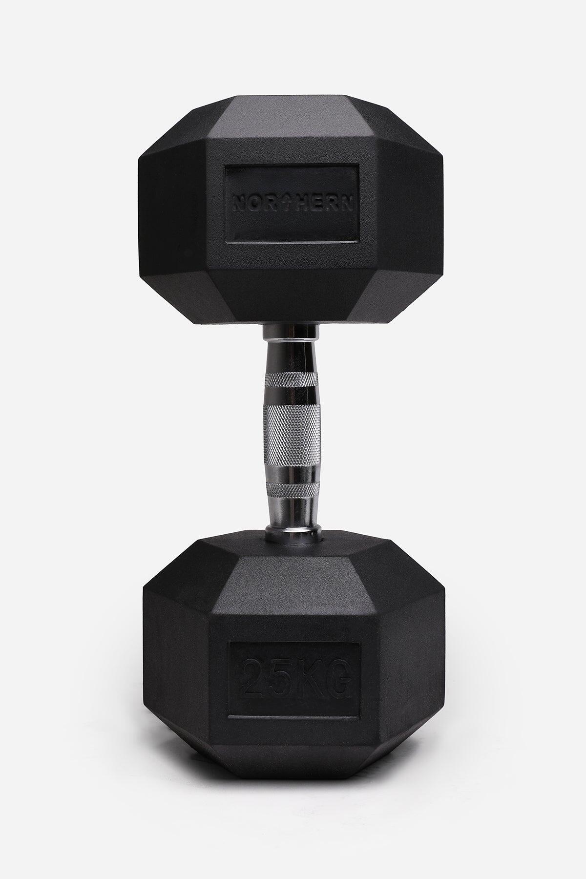 Hex Dumbbells - 2 x 25KG 2/4