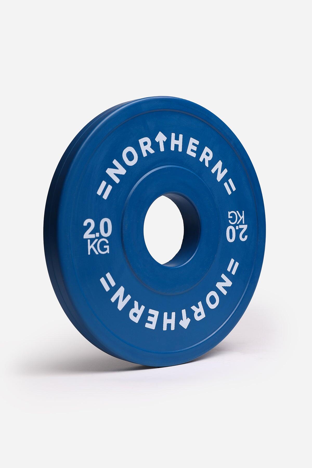 Olympic Fractional Change Weight Plates - 2 x 2KG 1/4