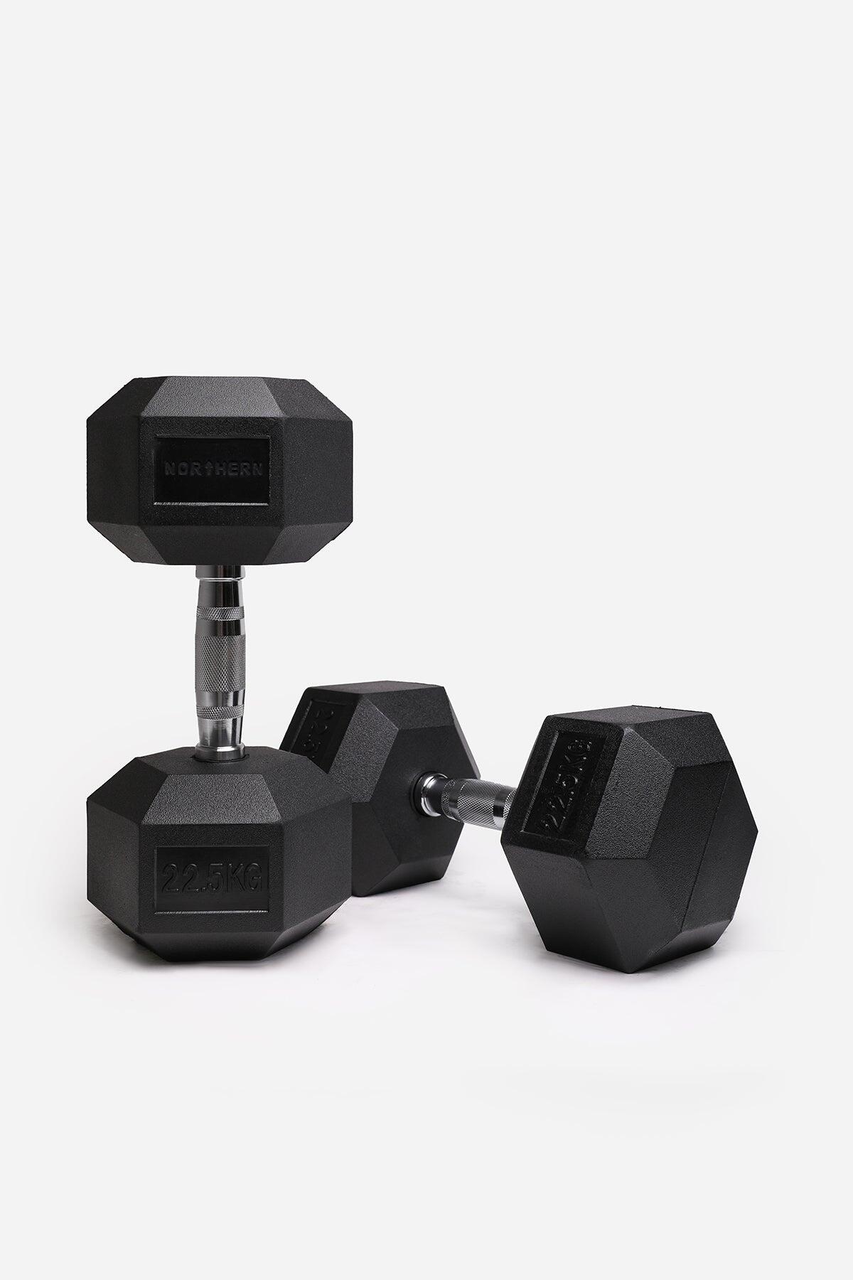 NORTHERN Hex Dumbbells - 2 x 22.5KG