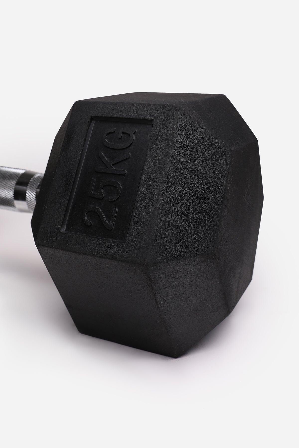 Hex Dumbbells - 2 x 25KG 3/4