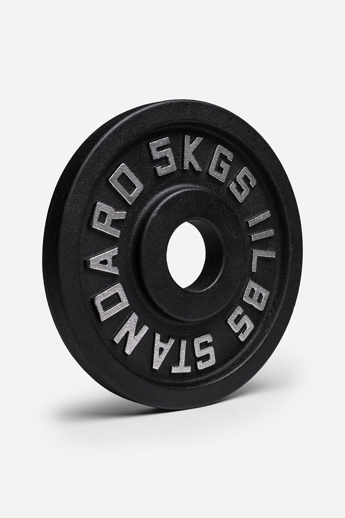60KG Olympic Cast Iron Plates Set 3/5