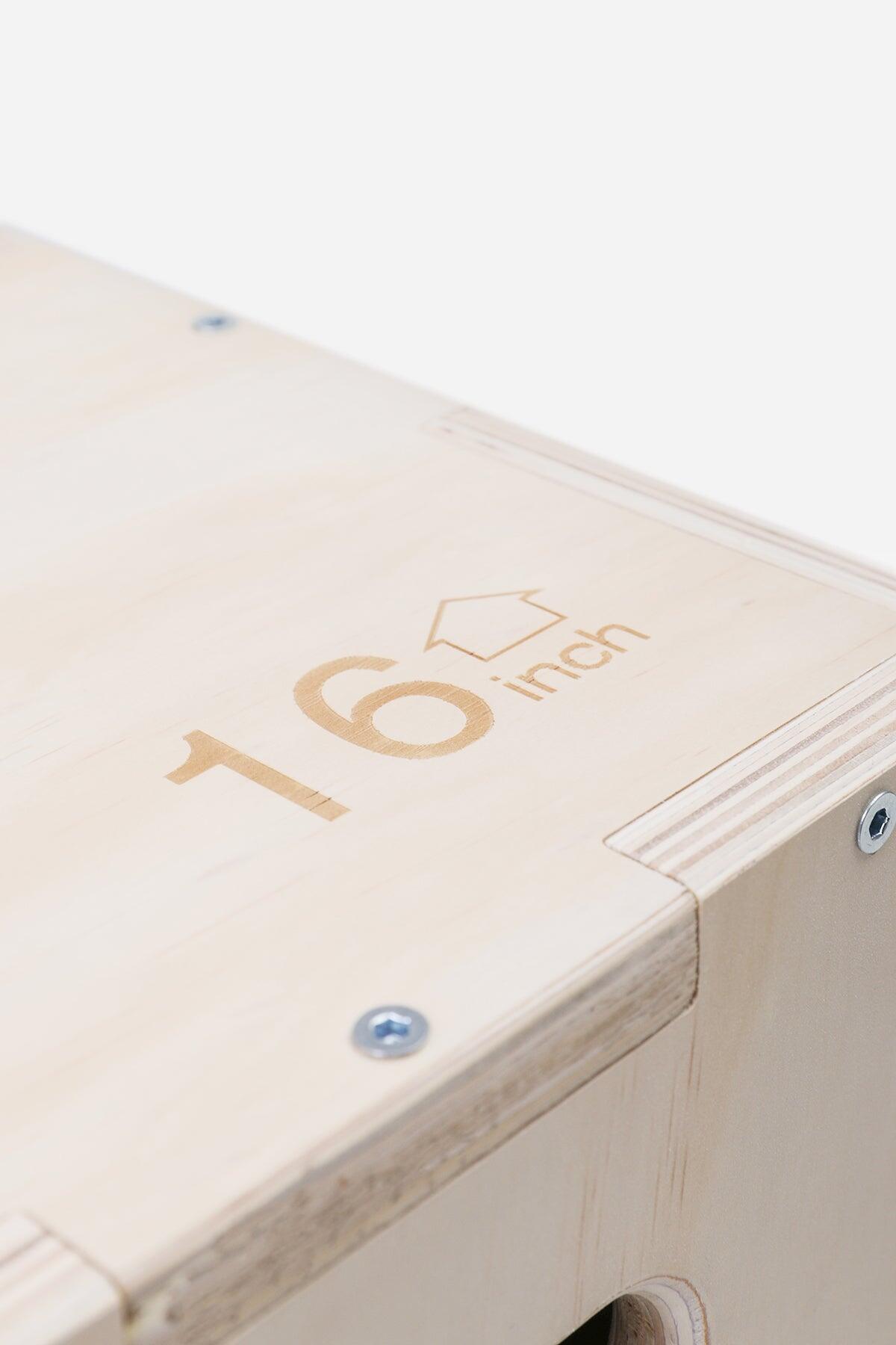 Plyometric Plyo Jump Box Wood Premium Equipment 2/7