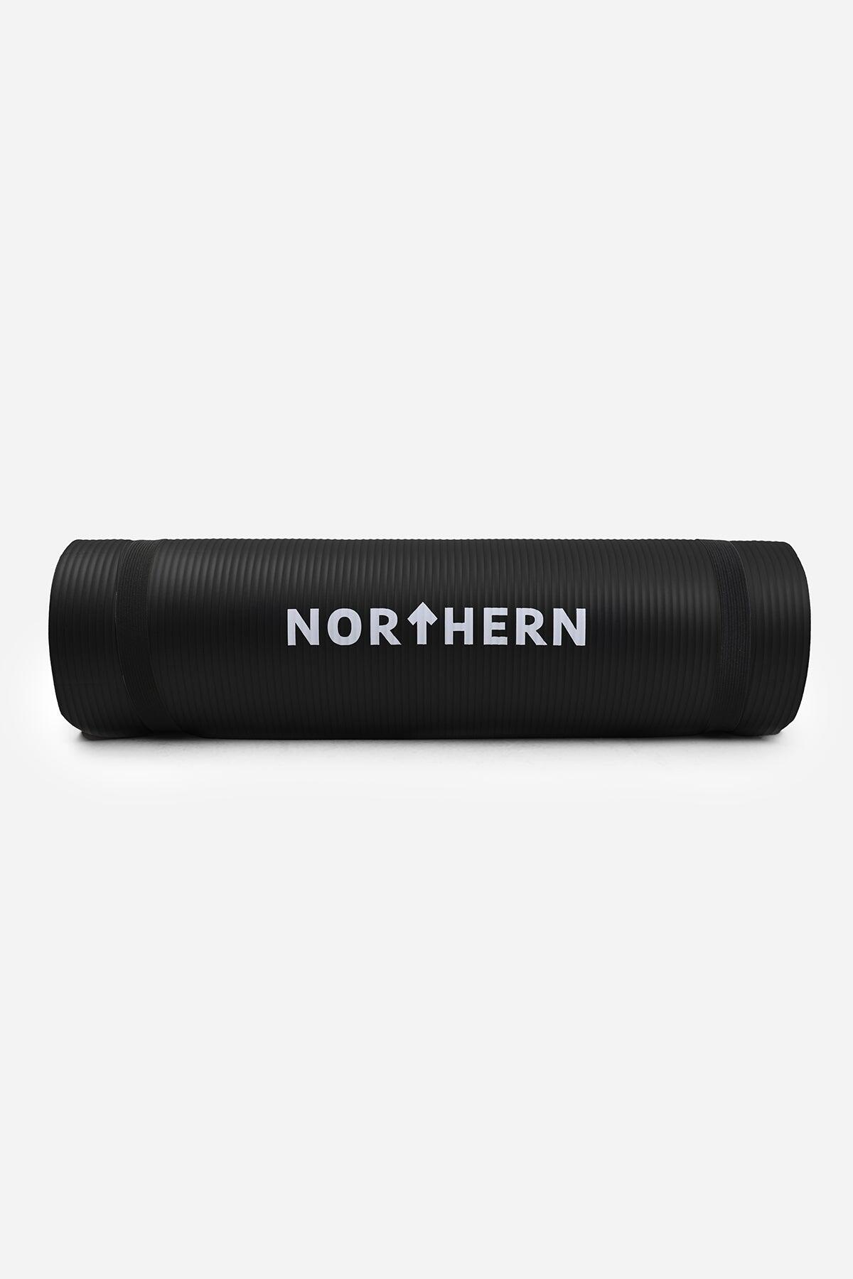 Yoga Mat Soft Foam Fitness Pilates Workout Mat Non Slip - Black 1/7