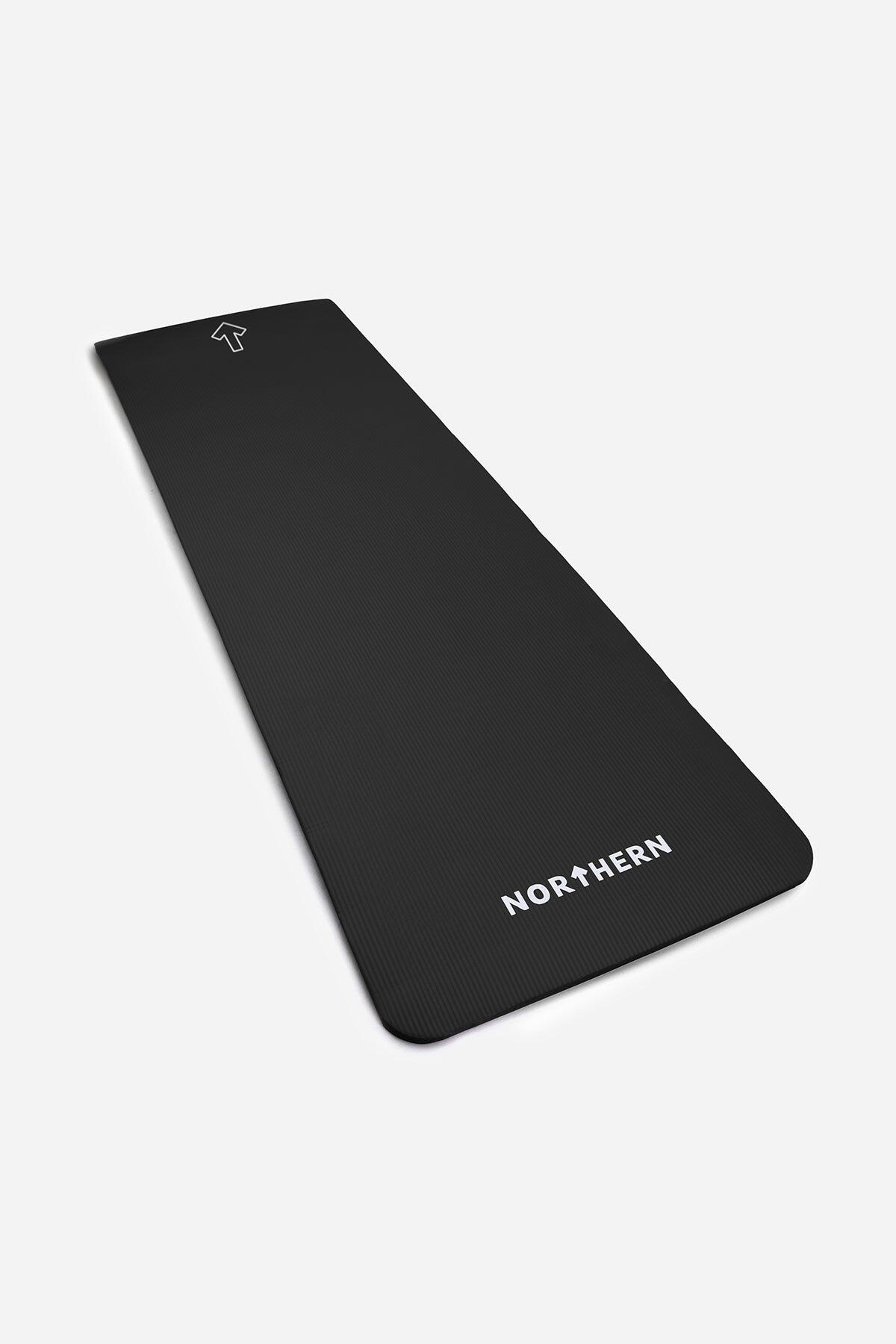 Yoga Mat Soft Foam Fitness Pilates Workout Mat Non Slip - Black 5/7