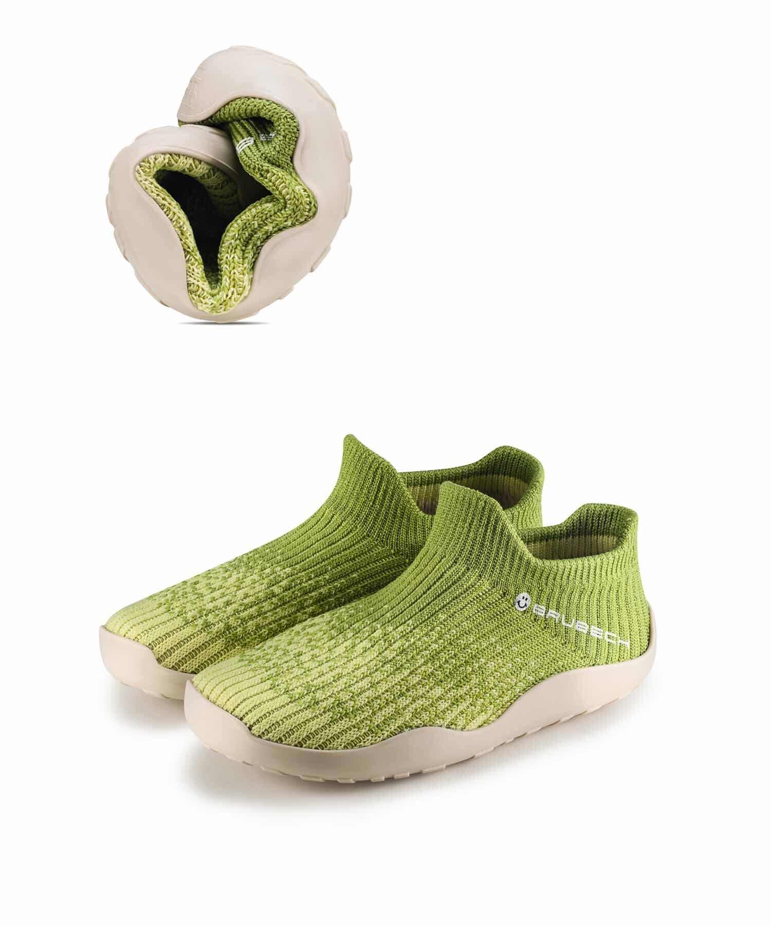 Buty minimalistyczne dziecięce ombre Brubeck Barefoot Merino 2/7