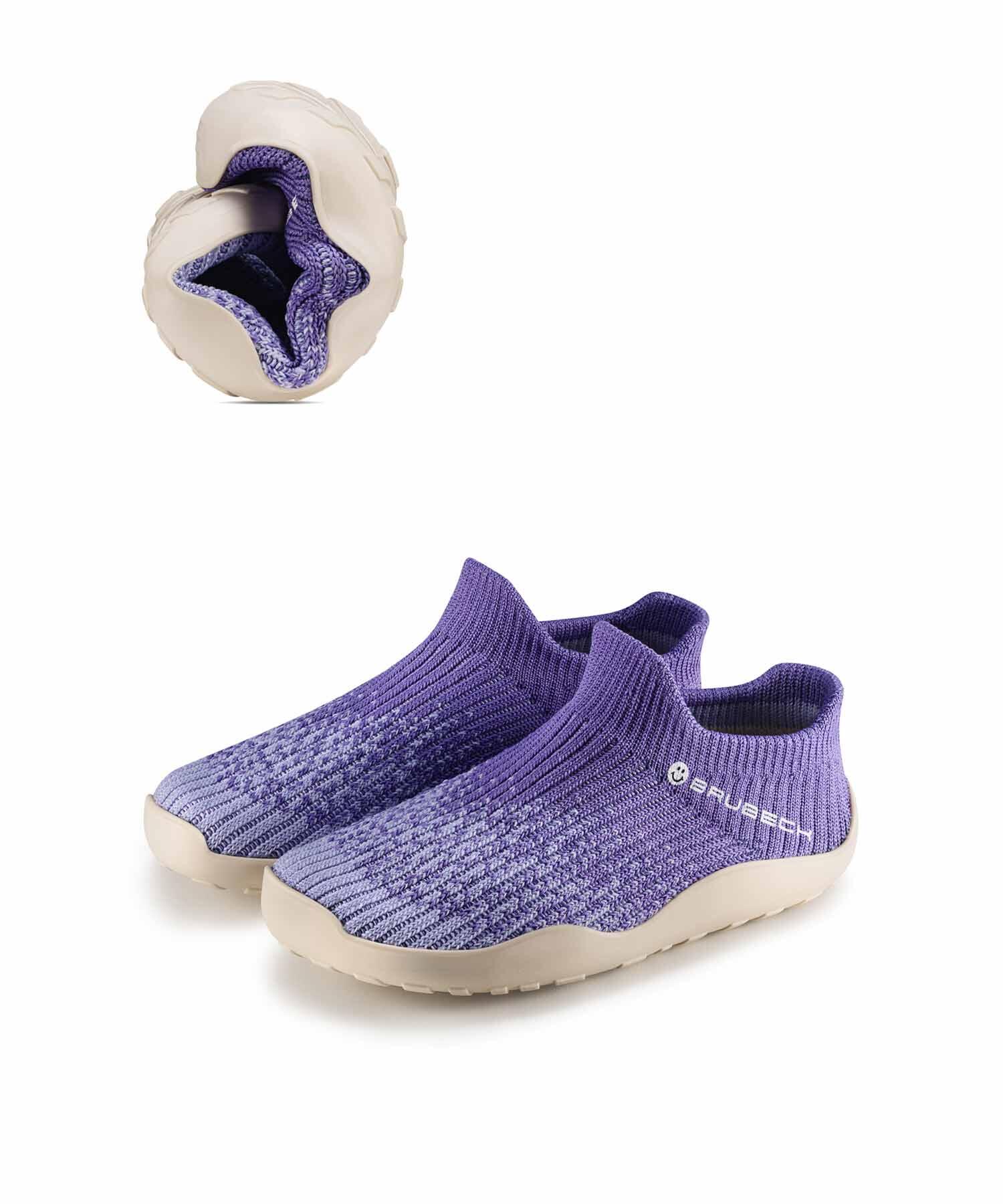 Buty minimalistyczne dziecięce ombre Brubeck Barefoot Merino 2/7