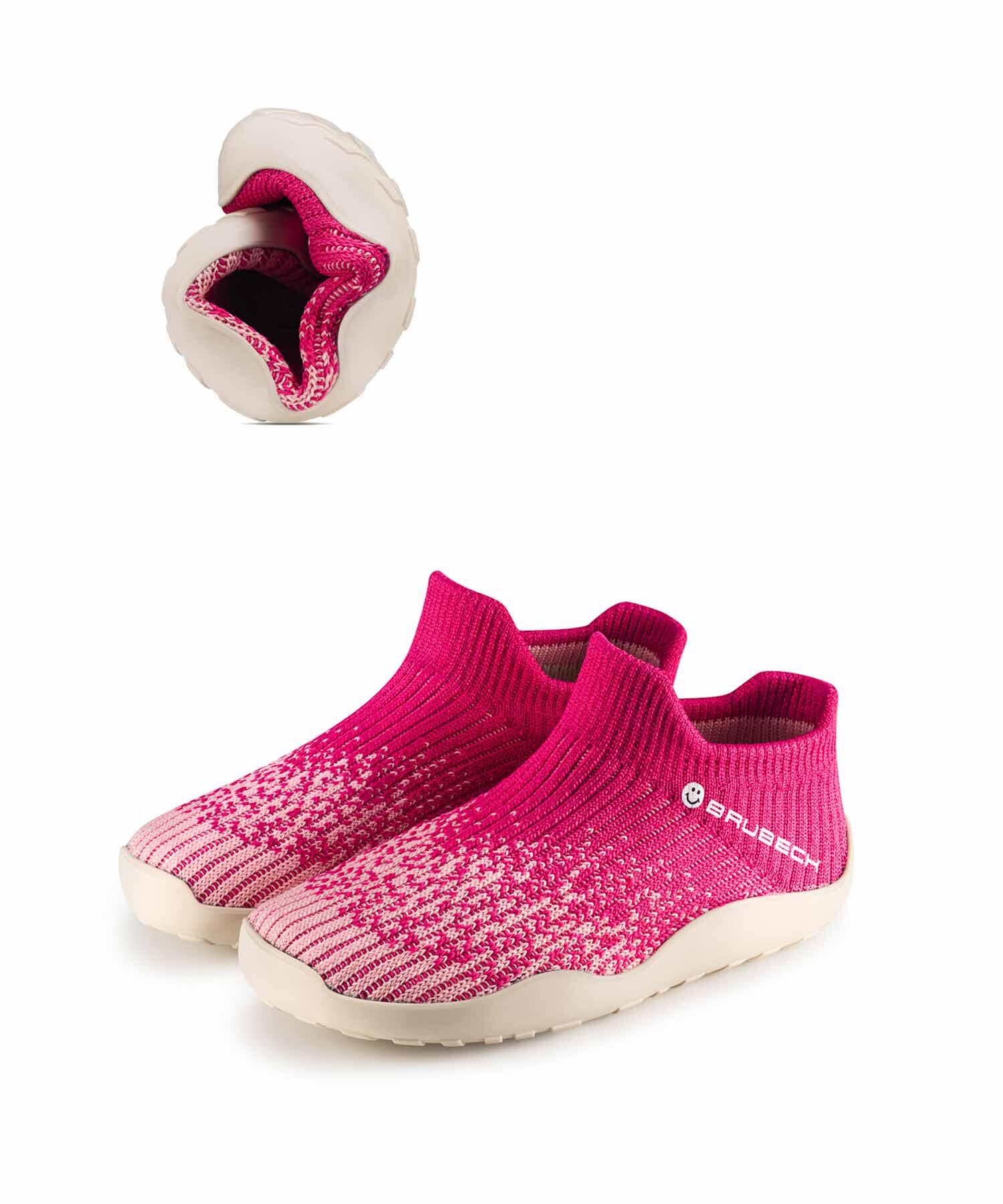 Buty minimalistyczne dziecięce ombre Brubeck Barefoot Merino 2/7