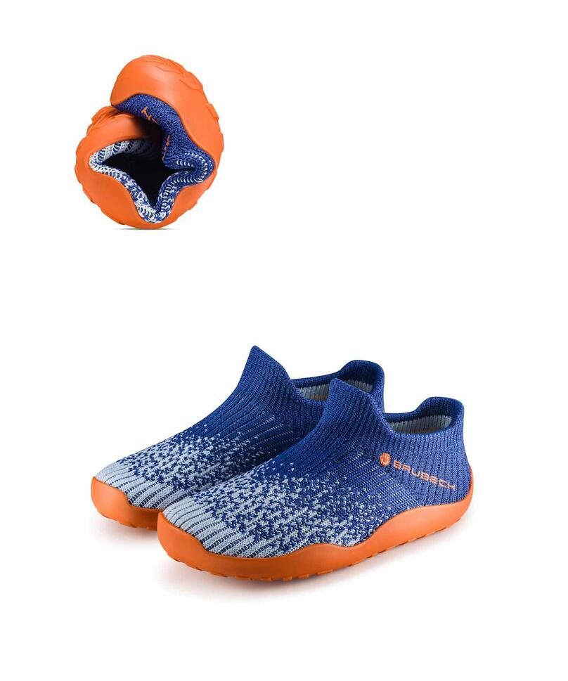 Buty minimalistyczne dziecięce ombre Brubeck Barefoot Merino