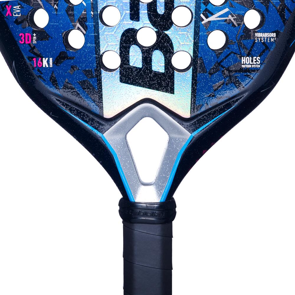 Babolat Air Viper 2025 padelracket -  ZWART - unisex 3/5