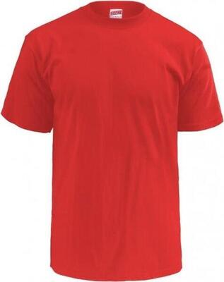 Klassiek t-shirt - katoen - volwassenen (rood)