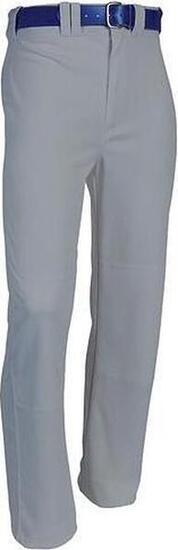 Pantalon de baseball - Coupe Boot - Sans jambe élastique - Enfant (Gris)