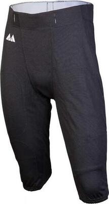 Nfl - american football broek - volwassenen (zwart)