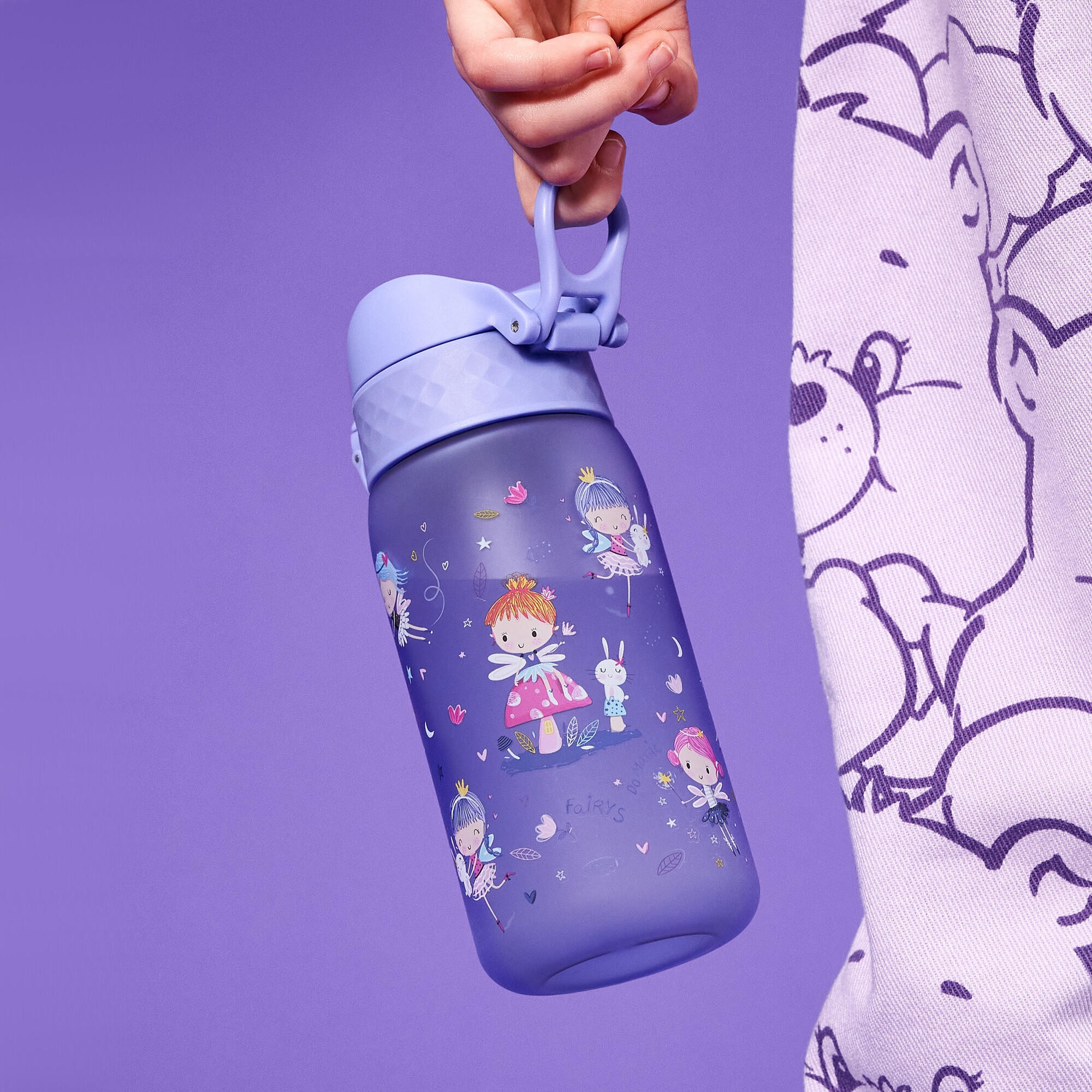 Bidon dziecięcy ION8 350ml z atestem PZH – szczelny, lekki, bez BPA 4/8