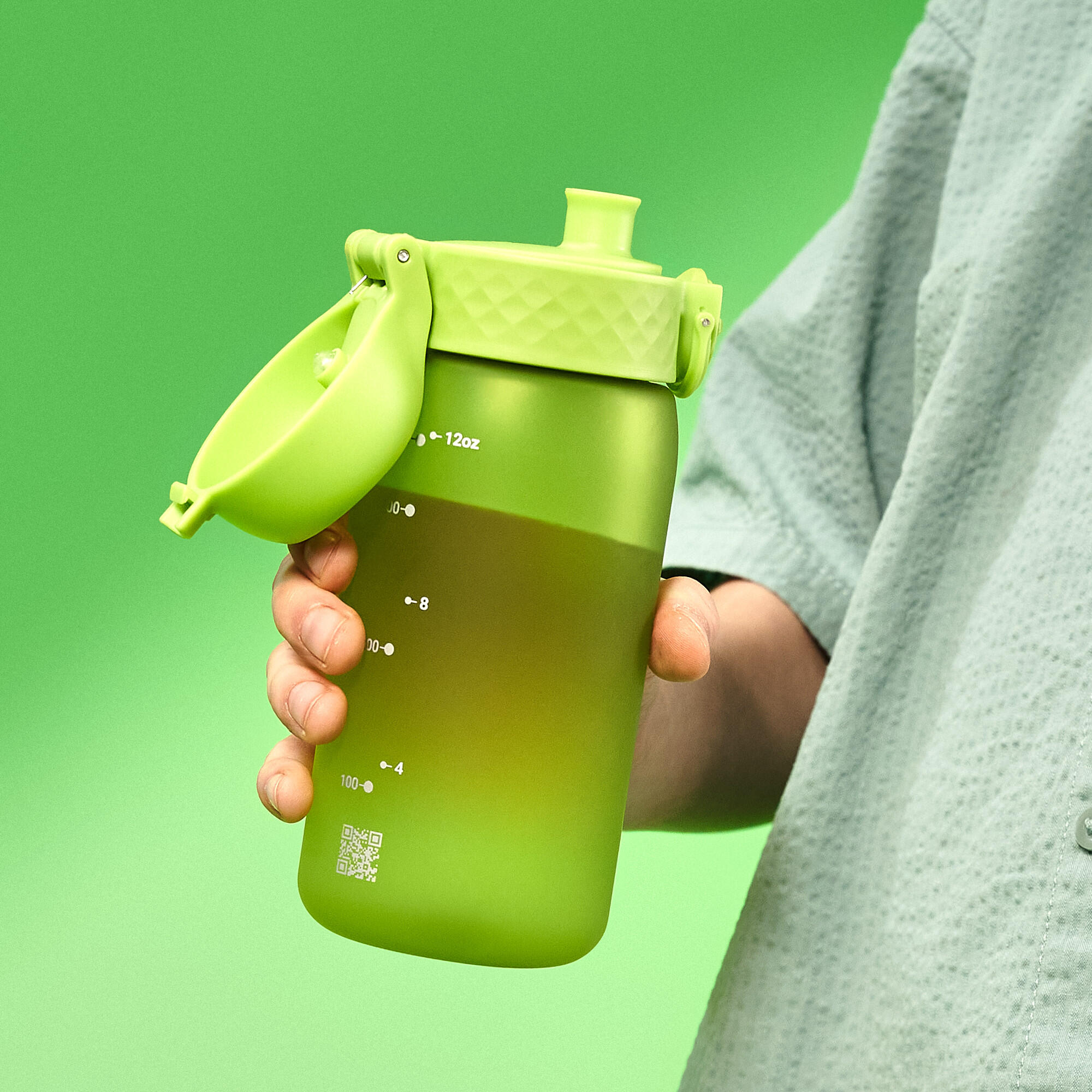 Bidon dziecięcy ION8 350ml z atestem PZH – szczelny, lekki, bez BPA 3/8