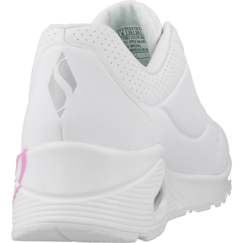 Baskets Femme Baskets Skechers UNO - CHANGED LOVE Blanc Blanc Skechers 3/6