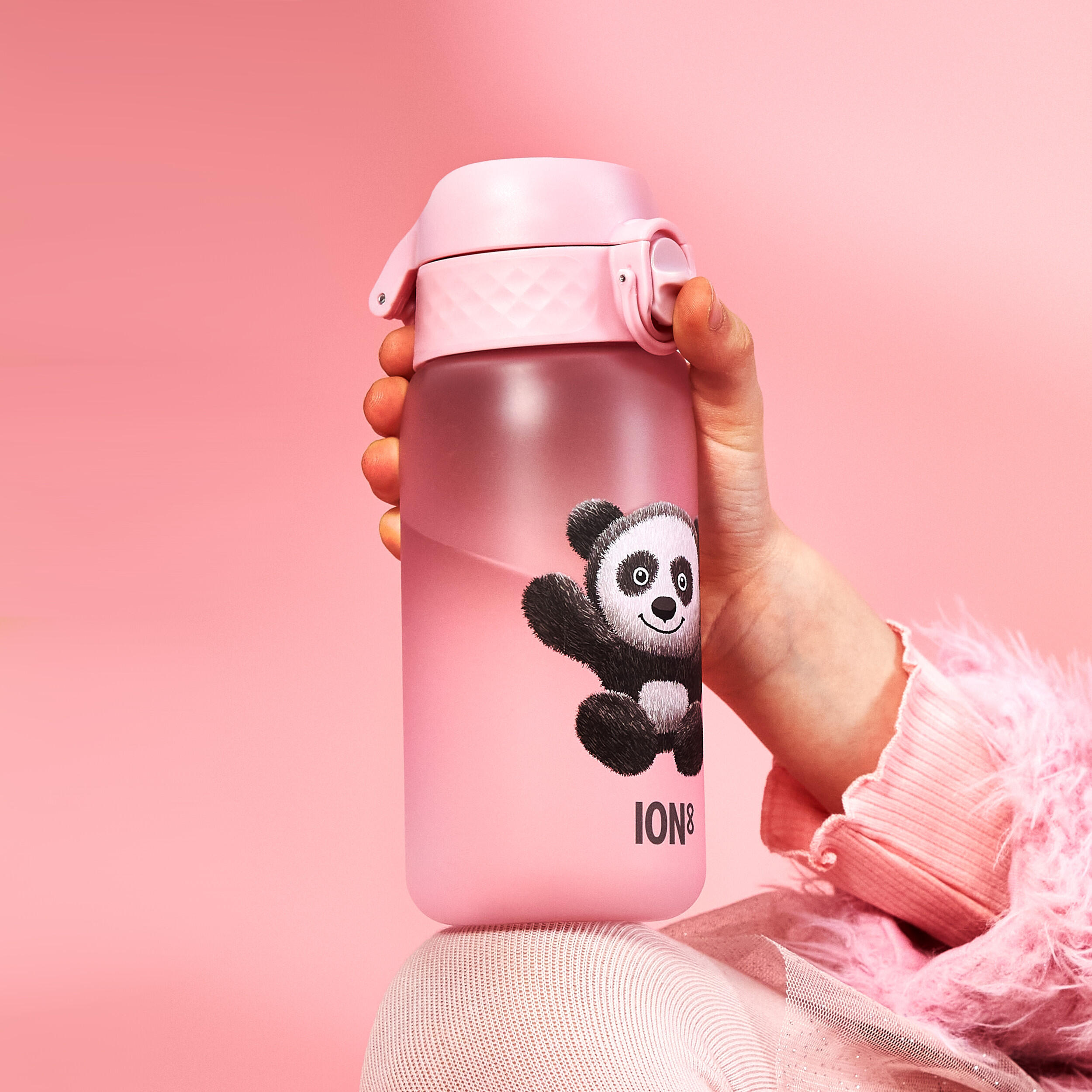 Bidon dziecięcy ION8 350ml z atestem PZH – szczelny, lekki, bez BPA 2/8