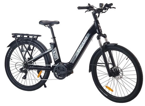 WW Style Black Shine : Urban Doble Suspension with Central Motor