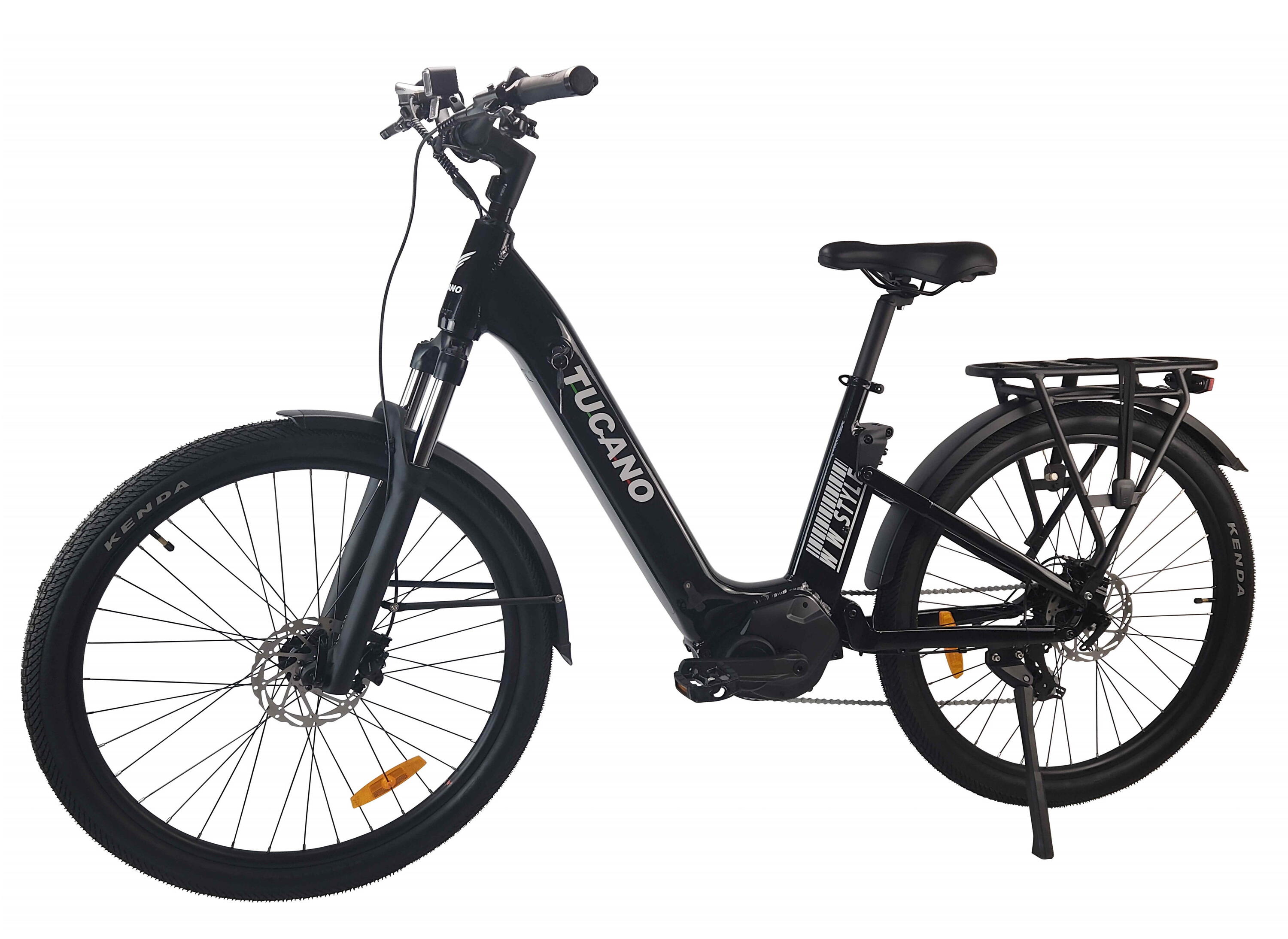 WW Style Black Shine : Urban Doble Suspension with Central Motor 4/7