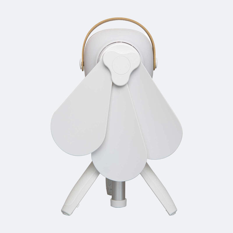 VENTILATEUR PORTATIF AUTONOME AVEC ÉCLAIRAGE INTÉGRÉ - HACKNITE CAMPING BIVOUAC