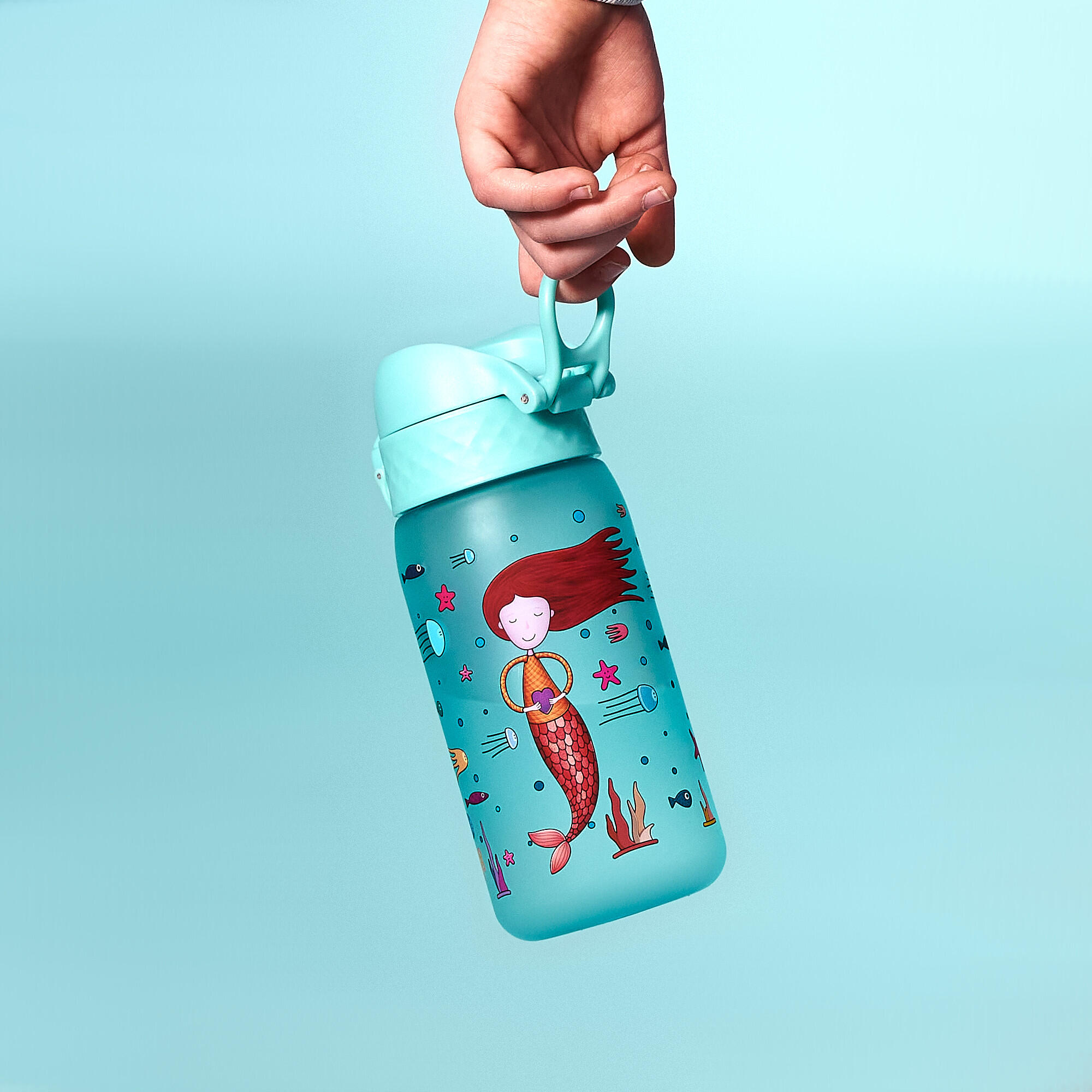 Bidon dziecięcy ION8 350ml z atestem PZH – szczelny, lekki, bez BPA 4/8