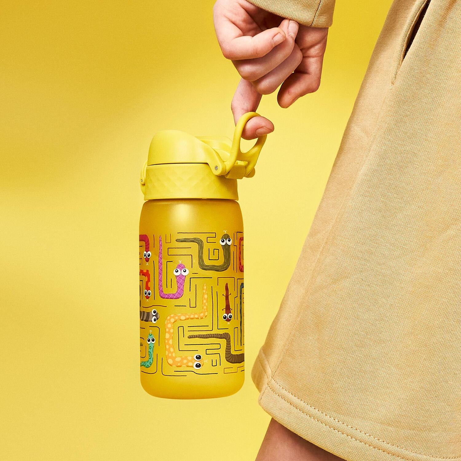 Bidon dziecięcy ION8 350ml z atestem PZH – szczelny, lekki, bez BPA 4/8