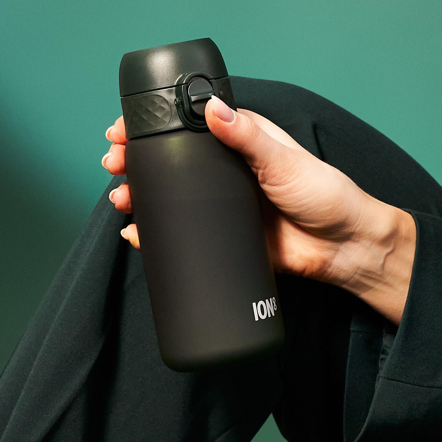 Bidon dziecięcy ION8 350ml z atestem PZH – szczelny, lekki, bez BPA 3/8