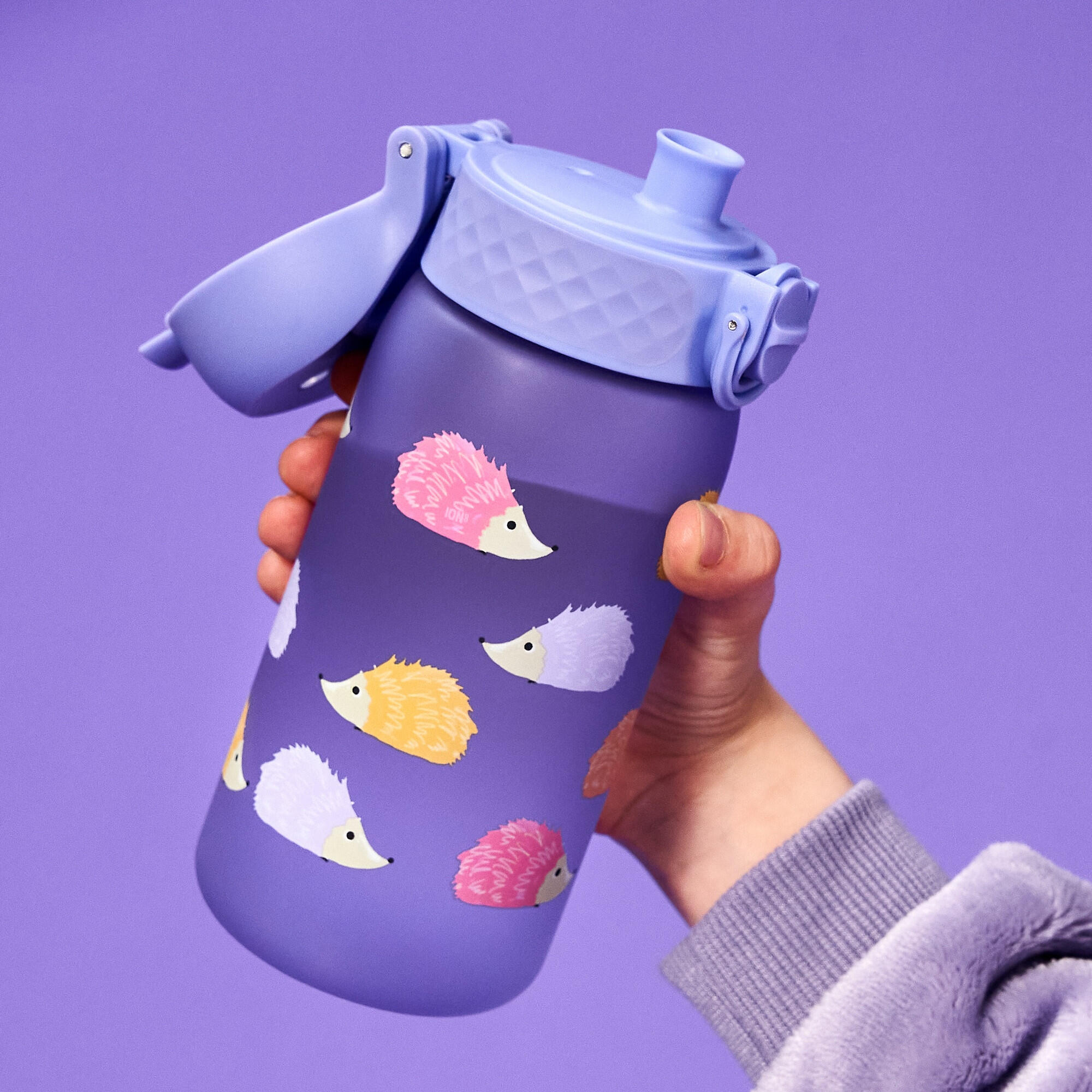 Bidon dziecięcy ION8 350ml z atestem PZH – szczelny, lekki, bez BPA 3/8