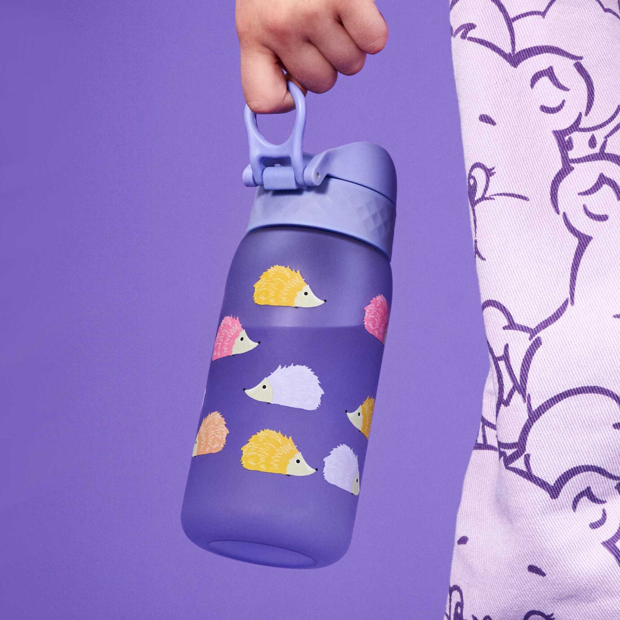 Bidon dziecięcy ION8 350ml z atestem PZH – szczelny, lekki, bez BPA 4/8