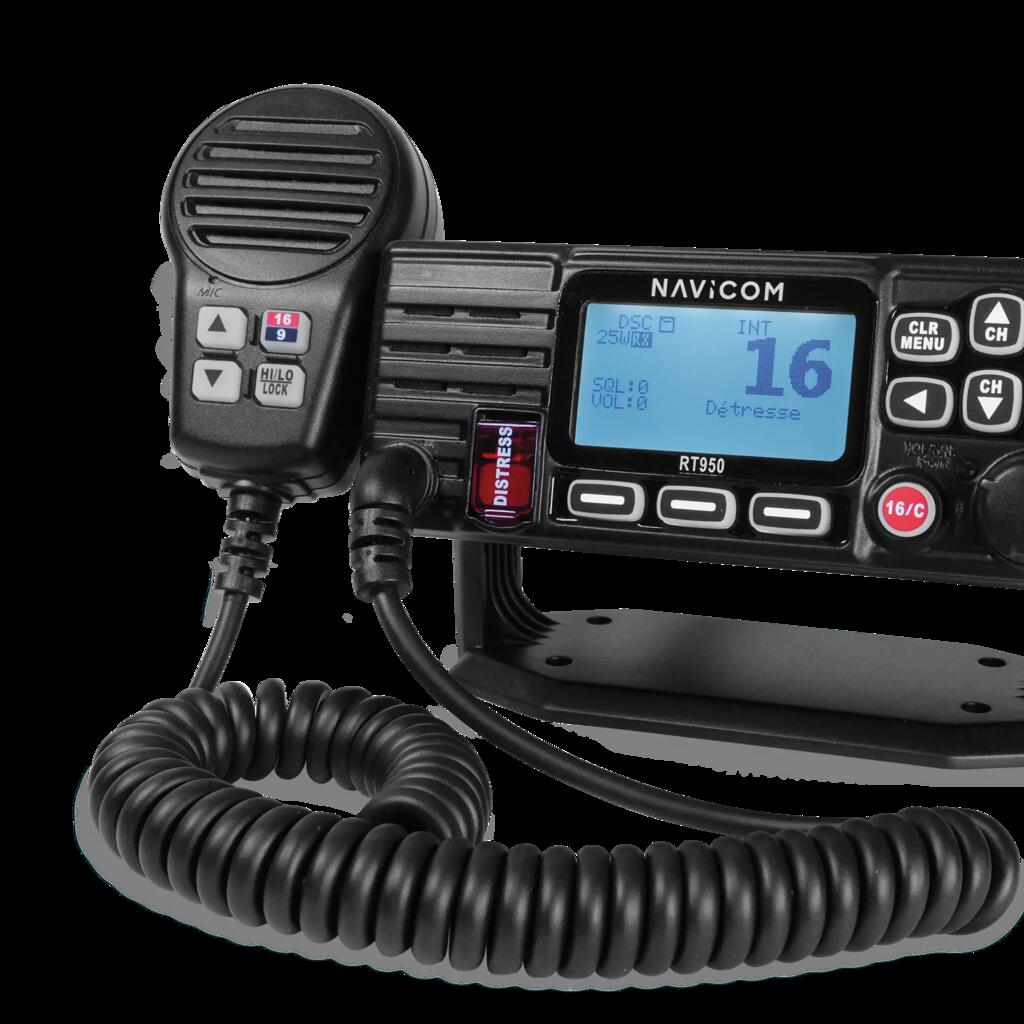 Radio with built-in GPS antenna Navicom RT950