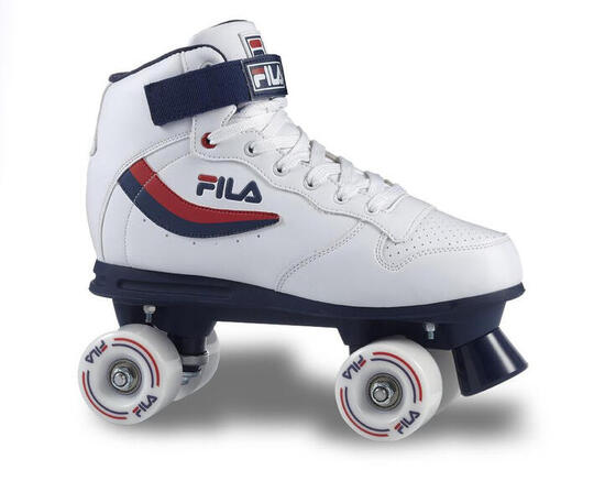 Fila Pattini 4 ruote Skates Ace Quads Bianco-Blu- 37