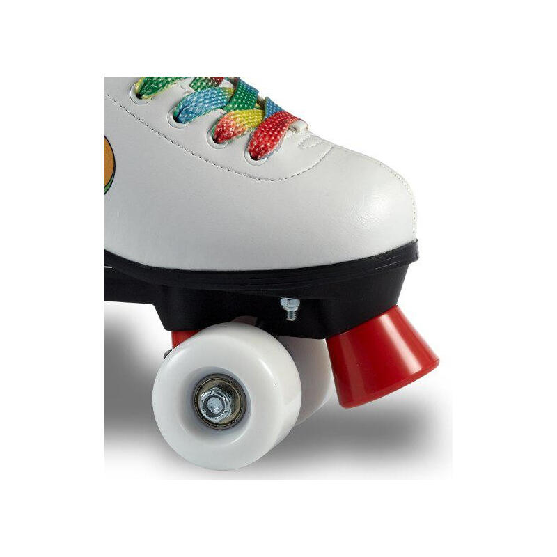Dětské kolečkové brusle Fila Quad Bella White 3/4