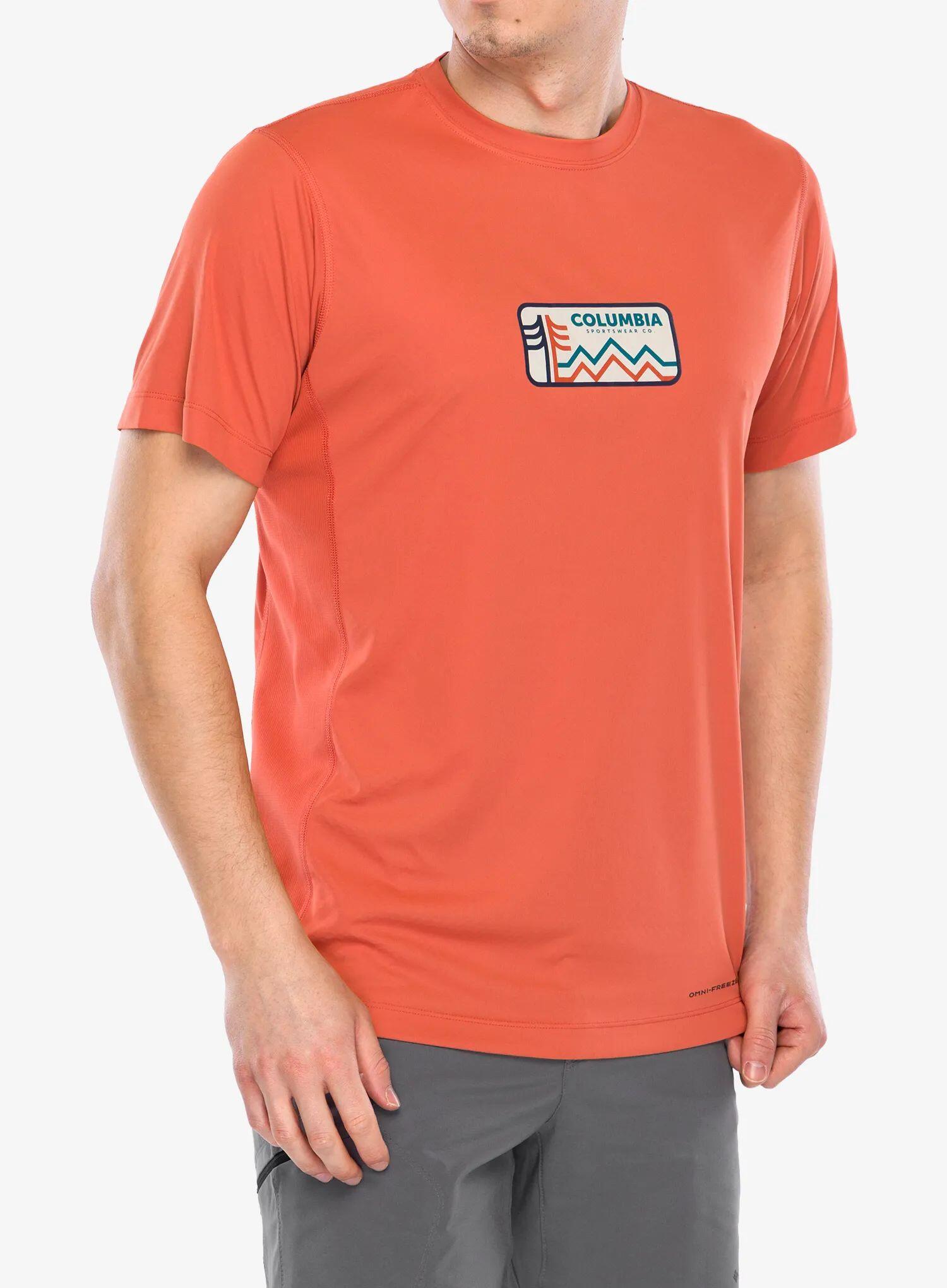 Koszulka szybkoschnąca męska Columbia Zero Rules Light S/S Graphic Crew 3/7