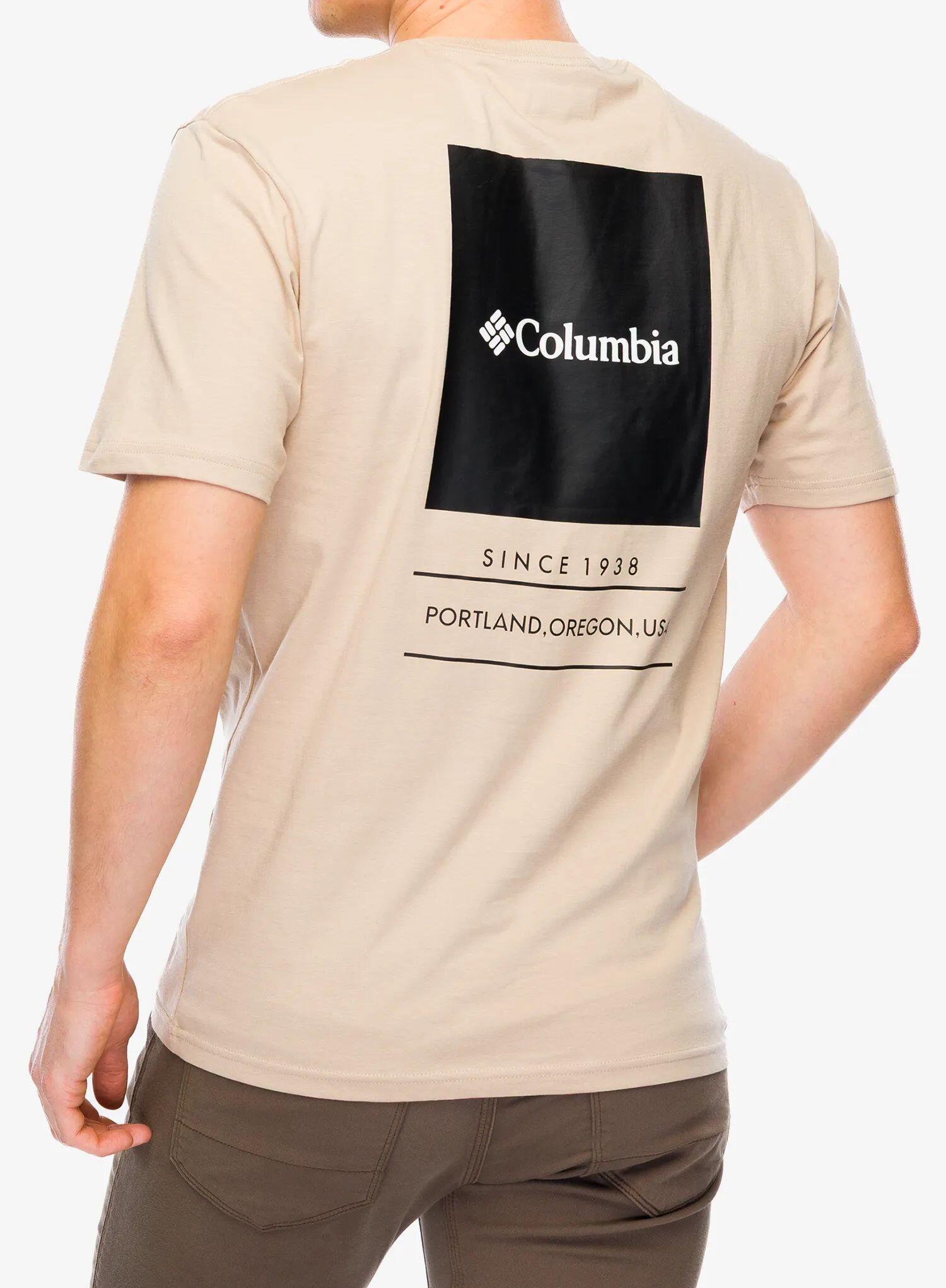 Koszulka bawełniana męska Columbia Barton Springs S/S Graphic Tee 4/6