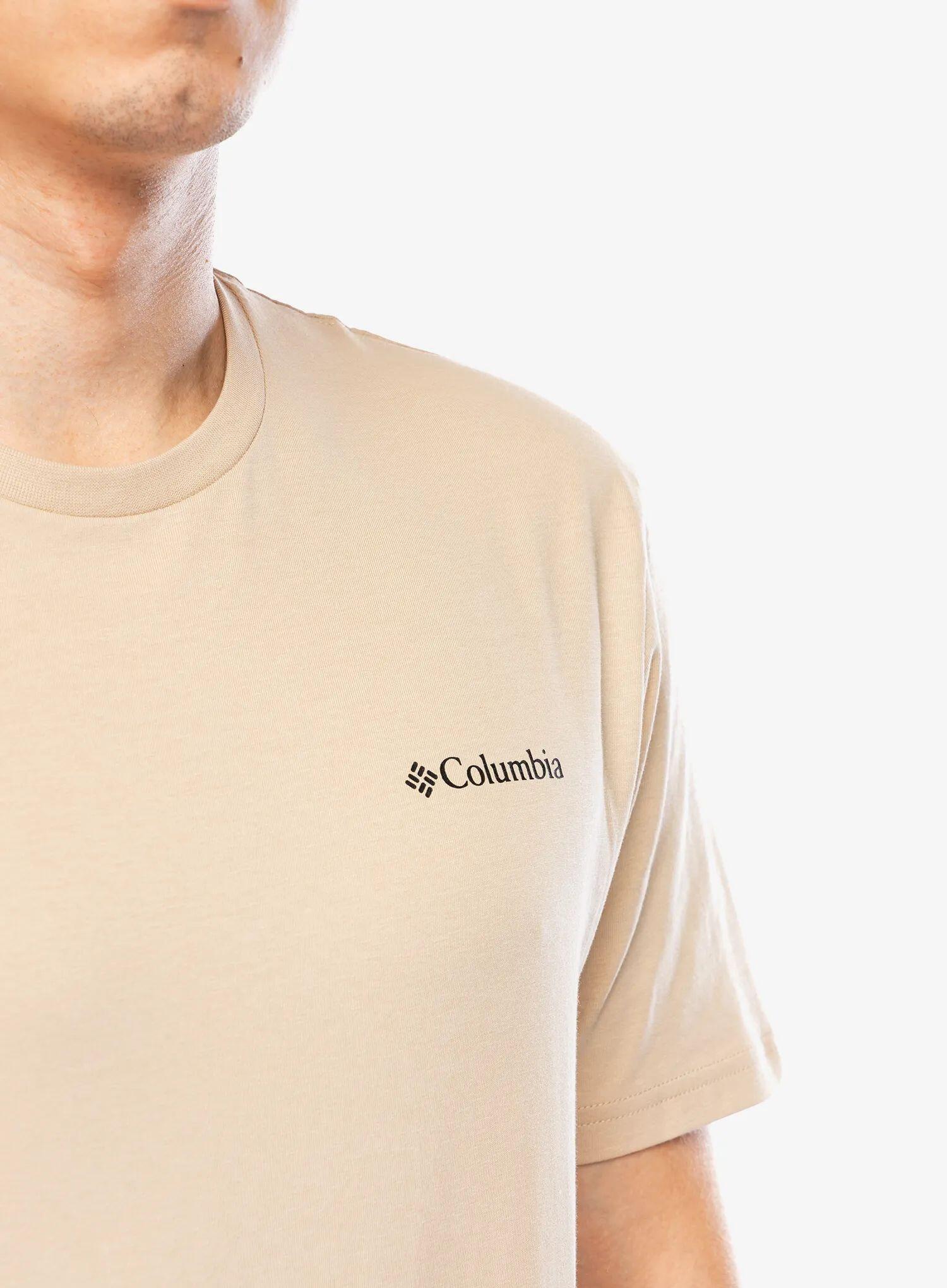 Koszulka bawełniana męska Columbia Barton Springs S/S Graphic Tee 5/6