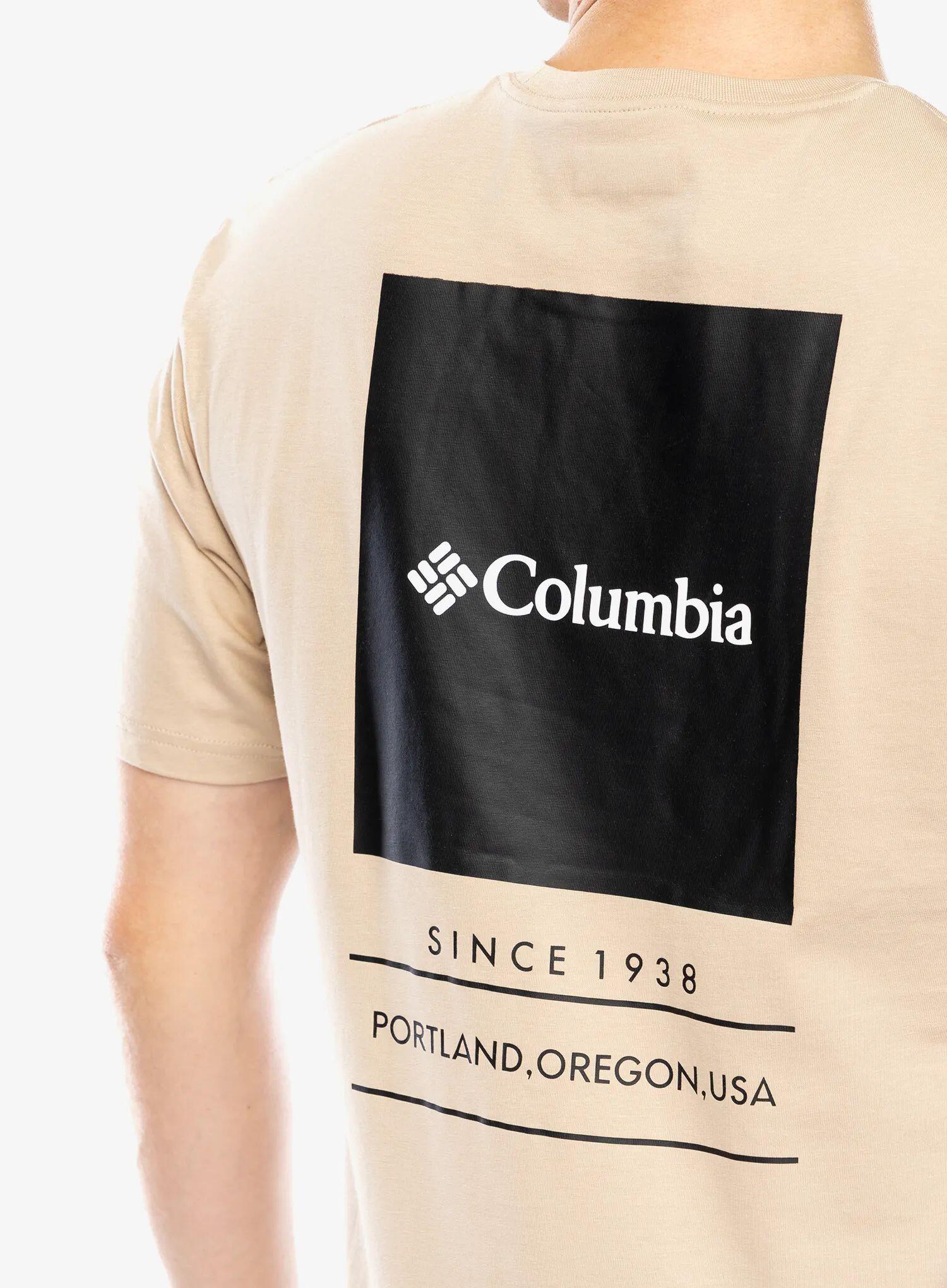 Koszulka bawełniana męska Columbia Barton Springs S/S Graphic Tee 6/6