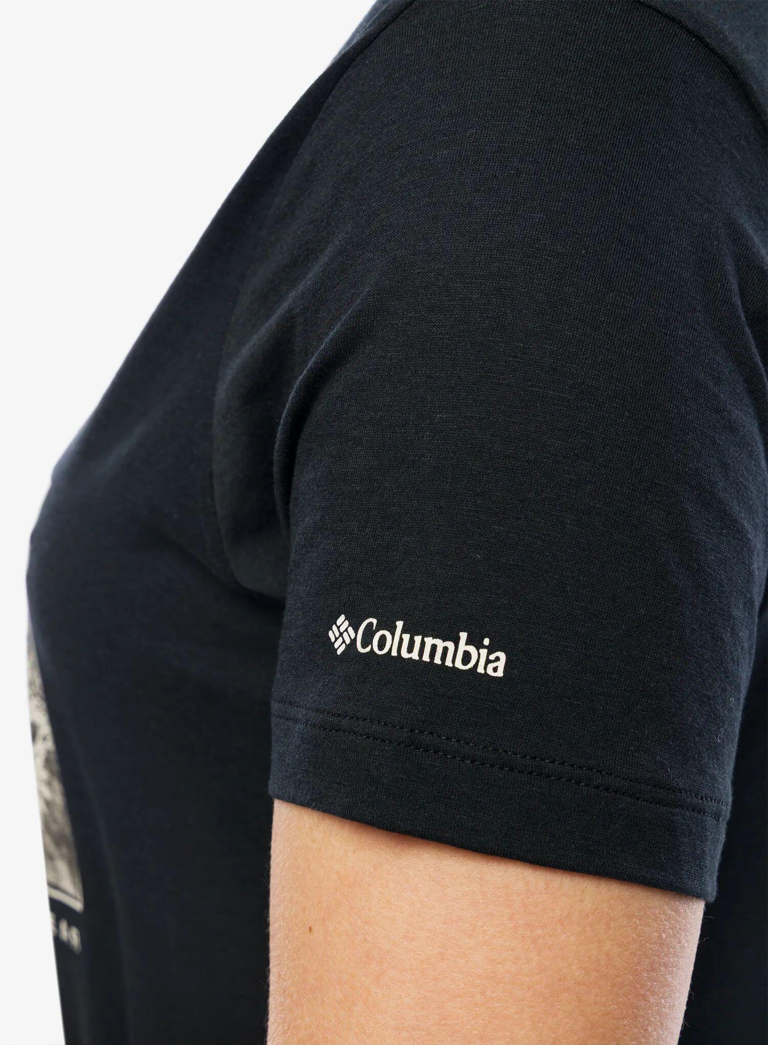 Koszulka z nadrukiem damska Columbia Ruby Springs Graphic Scoop Neck S/S 6/6