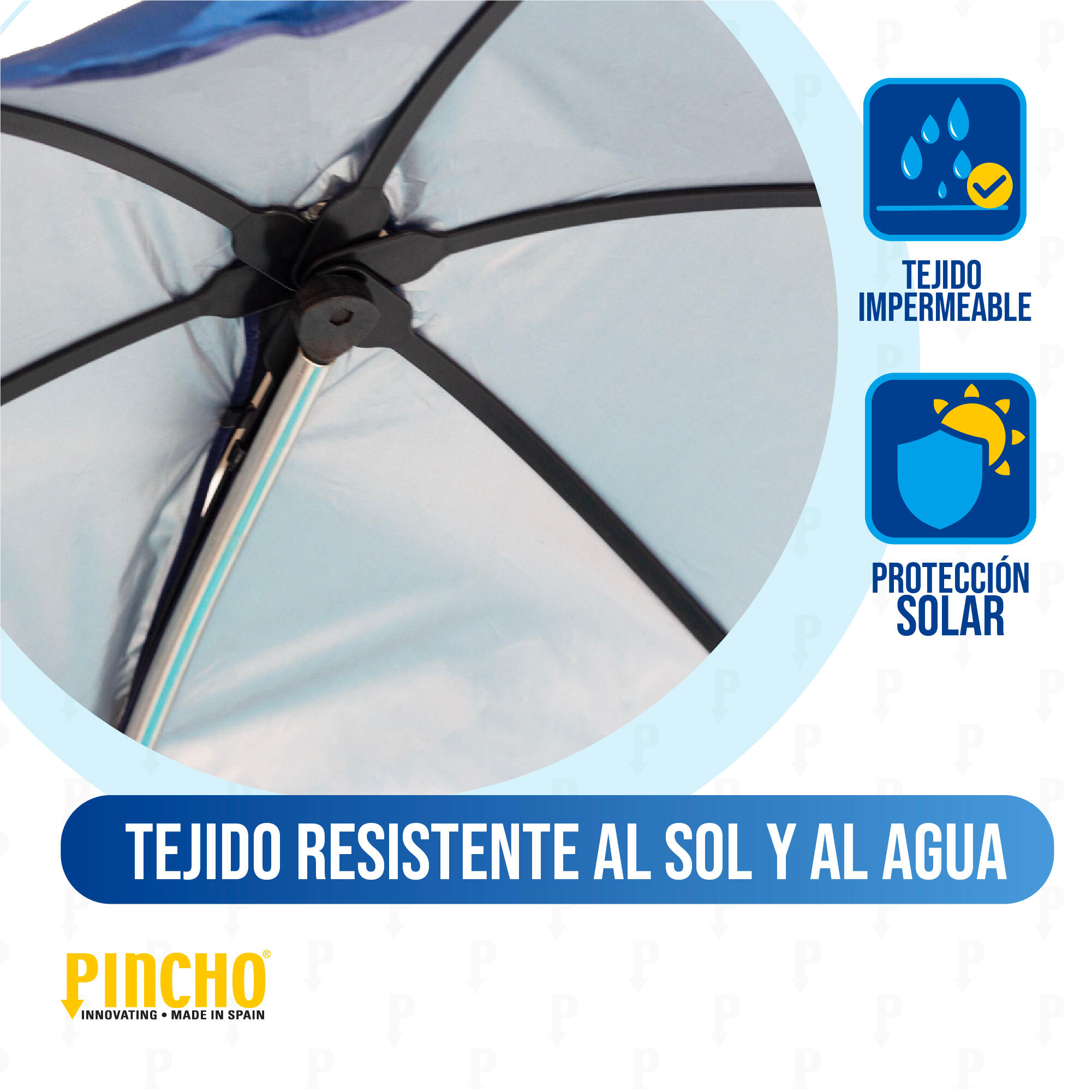 Sombrilla abanico Pincho para Silla 4/7